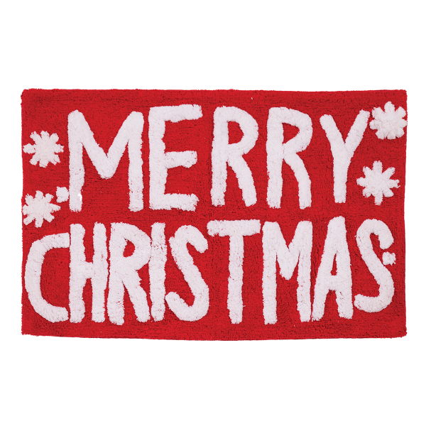 Χριστουγεννιάτικο Πατάκι Μπάνιου (50x80) Das Home 0849