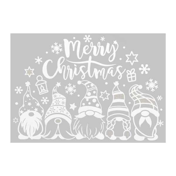 Χριστουγεννιάτικα Αυτοκόλλητα Παραθύρου A-S Gnomes 208252
