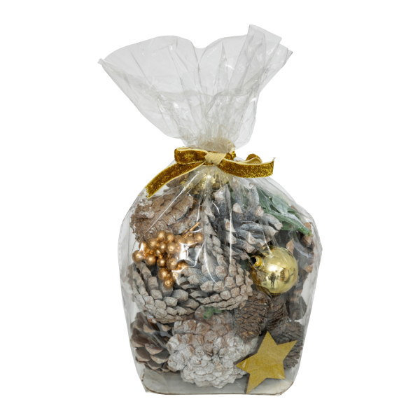 Διακοσμητικά Κουκουνάρια A-S Gold 199231