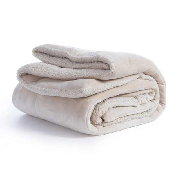 Κουβερτοπάπλωμα Υπέρδιπλο (240x220) Nef-Nef Homeware Singular 24 Natural