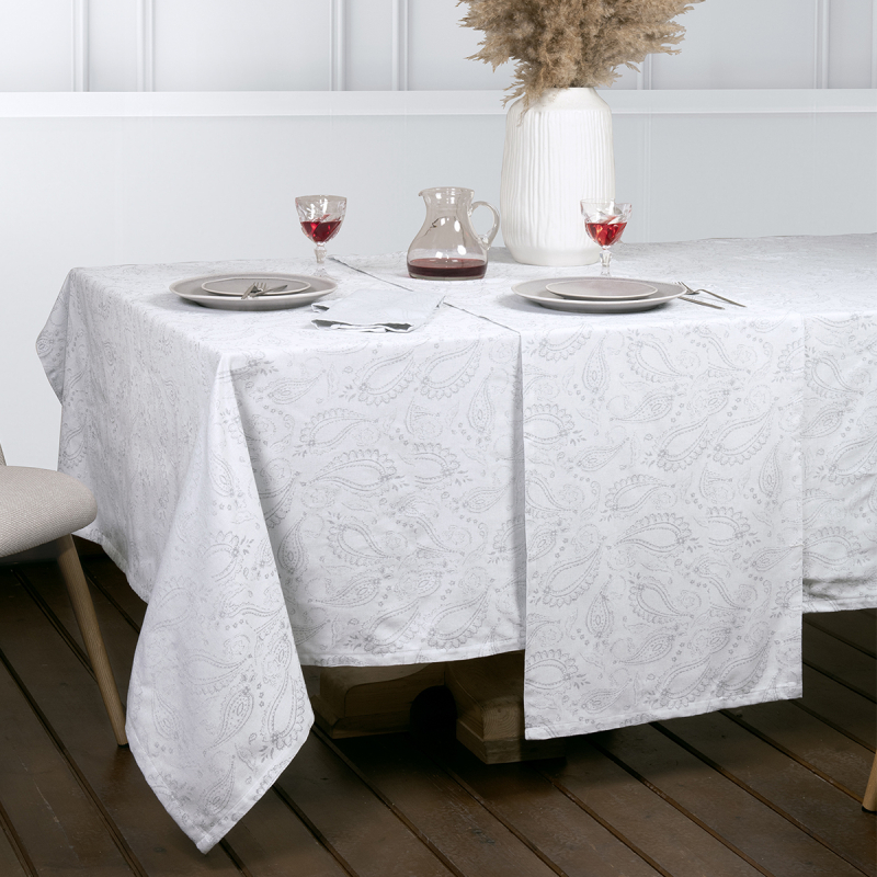 Τραπεζομάντηλο (160x310) Nima Flow Grey