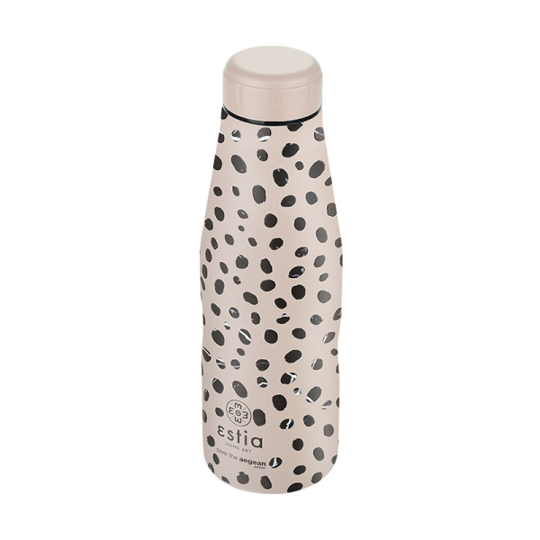 Μπουκάλι Θερμός 500ml Estia Save The Aegean Leopard Taupe 01-16630