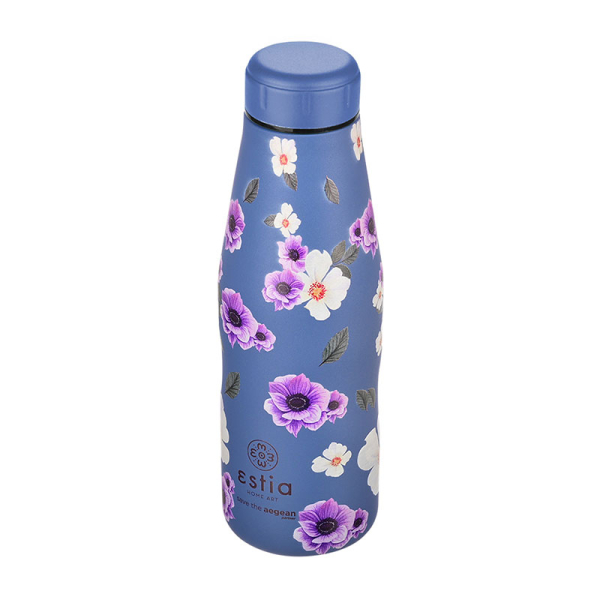 Μπουκάλι Θερμός 500ml Estia Save The Aegean Garden Blue 01-16654
