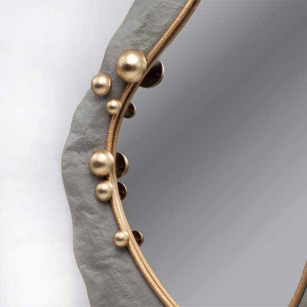 Διακοσμητικός Καθρέφτης Τοίχου (52.5x5.5x78.5) Estheti 811-40011