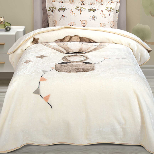 Κουβέρτα Βελουτέ Μονή (160x220) Greenwich Polo Club Junior 8860