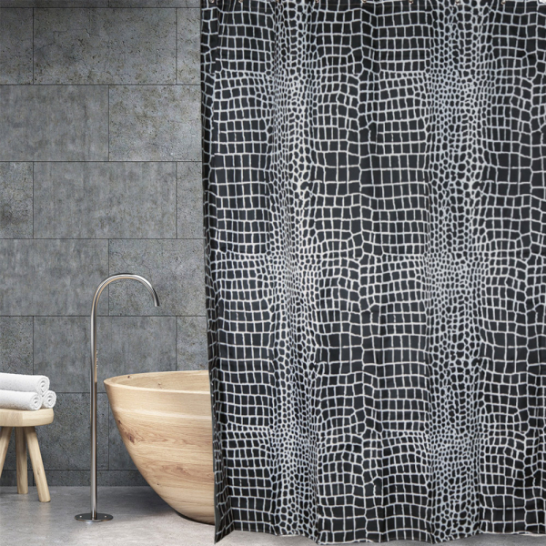 Κουρτίνα Μπάνιου (180x180) Με Κρίκους San Lorentzo Lagardo