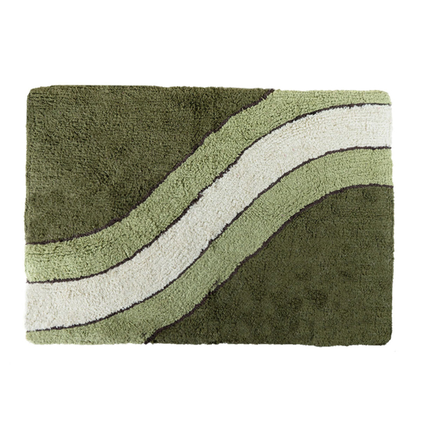 Πατάκι Μπάνιου (60x90) San Lorentzo DIB-750 Πράσινο