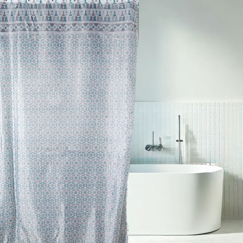 Κουρτίνα Μπάνιου (180x200) Με Κρίκους San Lorentzo SL8113