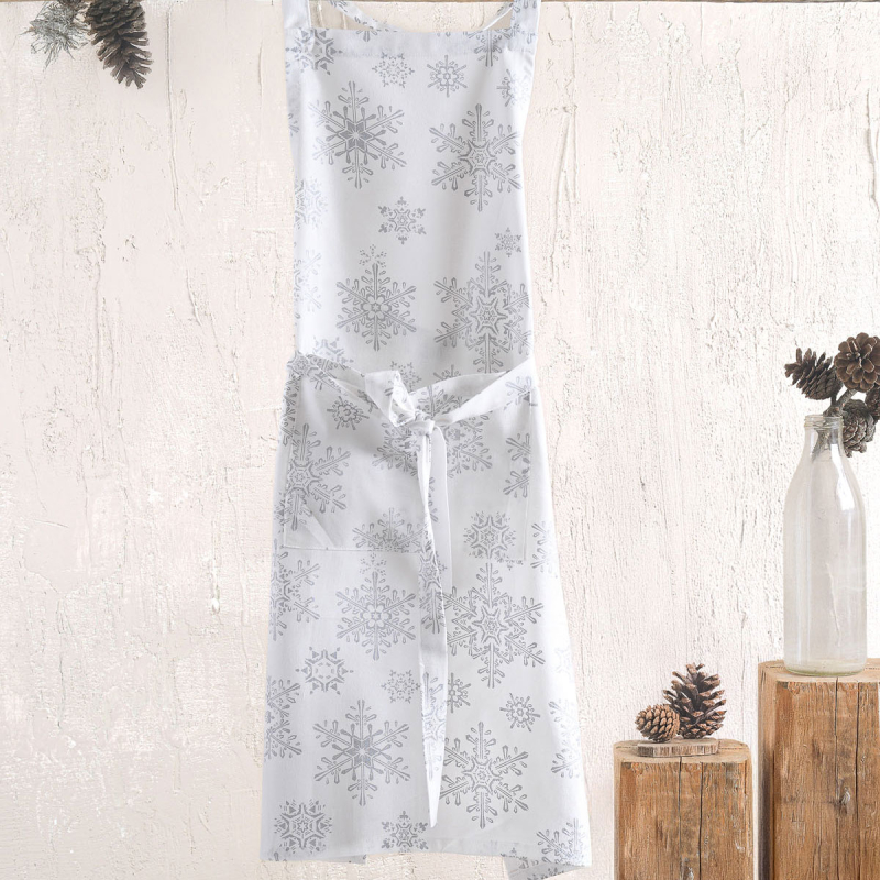 Χριστουγεννιάτικη Ποδιά Κουζίνας (60x85) Rythmos Crystal