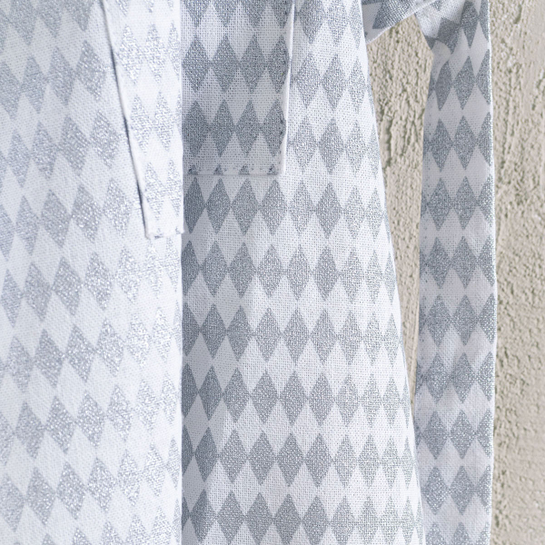 Ποδιά Κουζίνας (60x85) Rythmos Romvos Silver