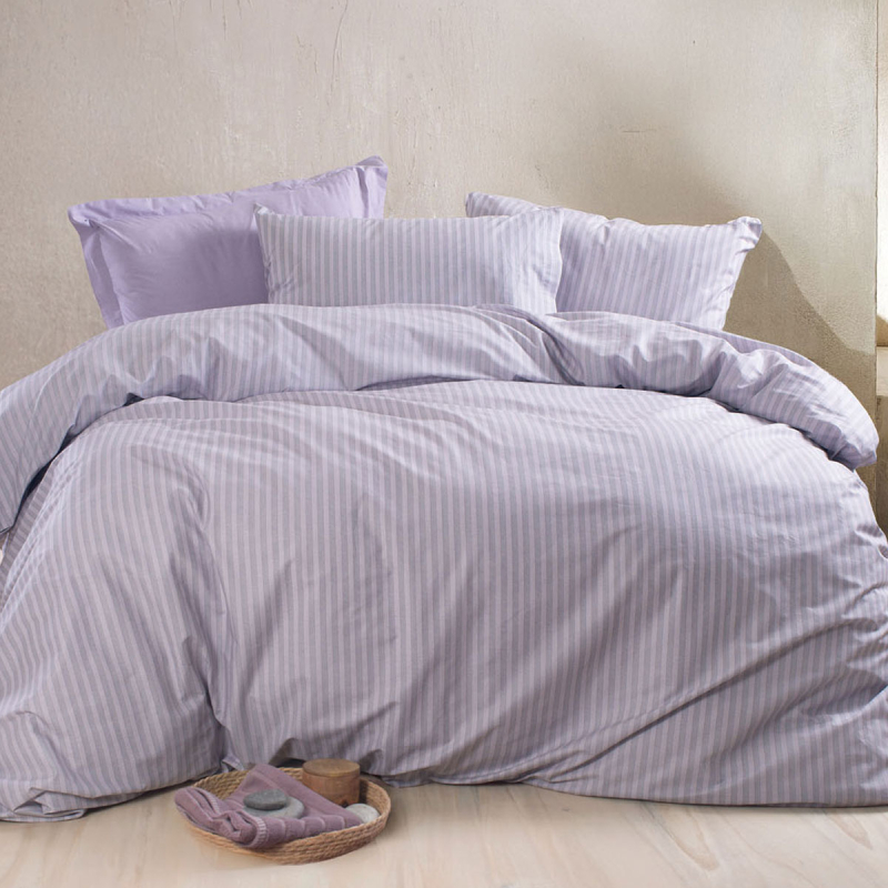 Σεντόνια King Size (Σετ) Rythmos Diva Polene Mauve