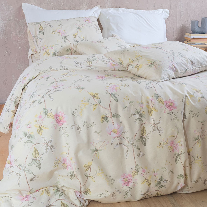 Σεντόνια King Size (Σετ) Rythmos Next Benetita Beige