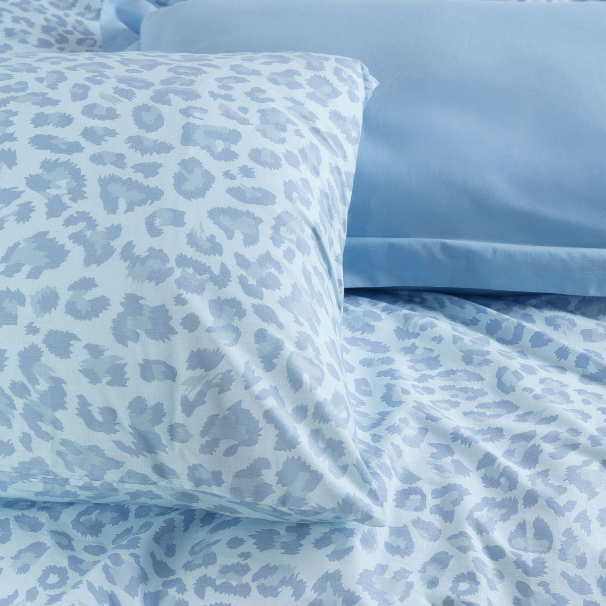Σεντόνια King Size (Σετ) Rythmos Nova Nala Blue Home Λευκά Είδη Κρεβατοκάμαρας Spitishop