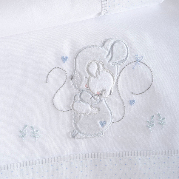 Σεντόνια Κούνιας (Σετ) Rythmos Hug Me Ciel