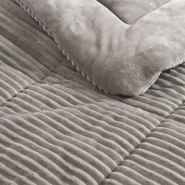 Γούνινο Κουβερτοπάπλωμα Μονό (160x220) Rythmos Etoile Beige