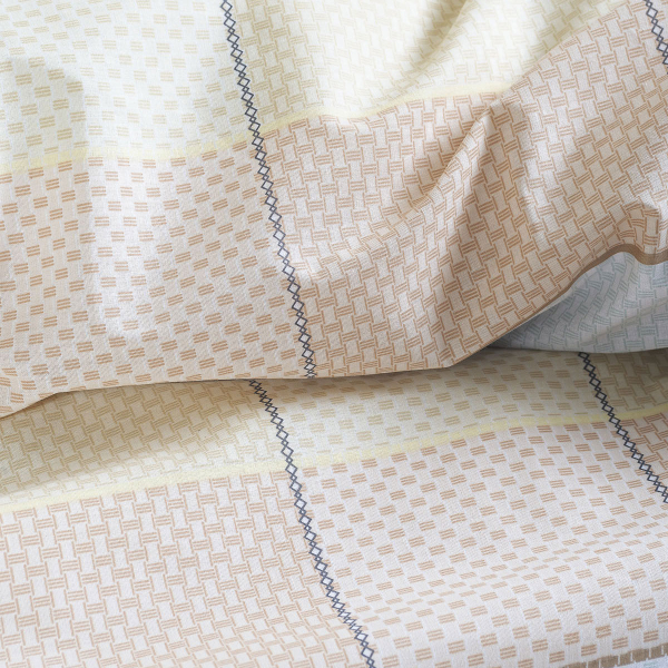 Παπλωματοθήκη Μονή (Σετ 160x250) Rythmos Next Colette Yellow/Blue