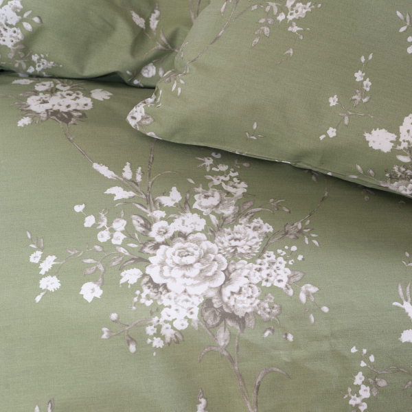 Παπλωματοθήκη Υπέρδιπλη (Σετ 225x250) Rythmos Diva Linie Green