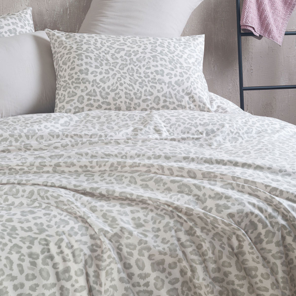 Παπλωματοθήκη Υπέρδιπλη (Σετ 220x250) Rythmos Nova Nala Beige