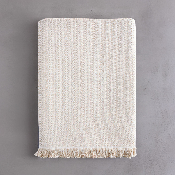 Ριχτάρι Καναπέ Τριθέσιου (180x280) Rythmos Santorini Ecru