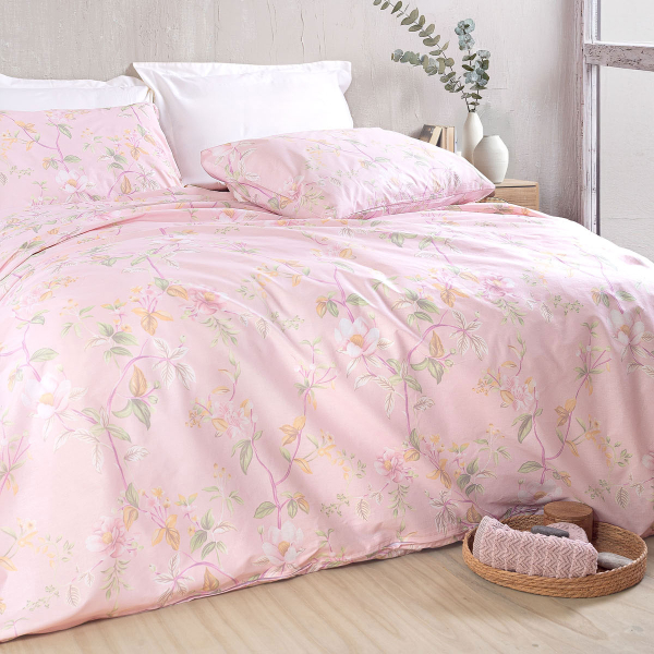 Κουβερλί Μονό (Σετ 160x240) Rythmos Next Benetita Pink