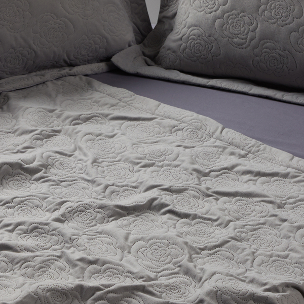 Κουβερτόριο King Size (240x250) Das Home 0287 Grey