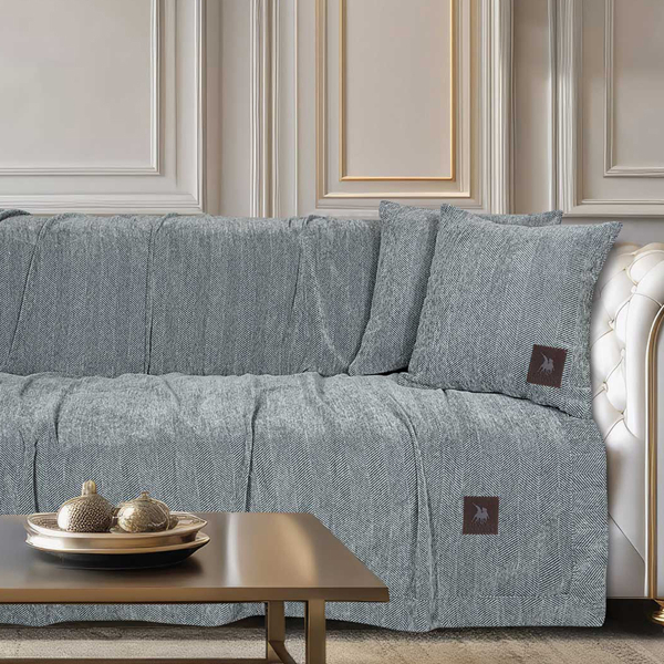 Ριχτάρι Καναπέ Διθέσιου (180x250) Greenwich Polo Club 3947 Grey