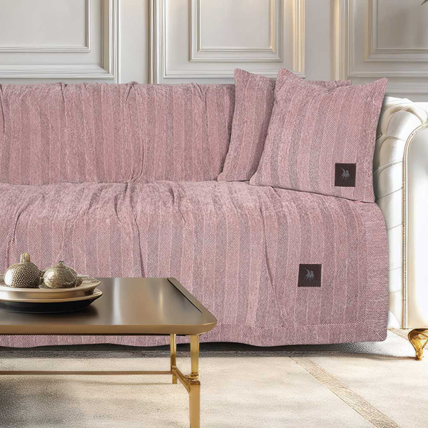 Ριχτάρι Καναπέ Τριθέσιου (180x300) Greenwich Polo Club 3948 Pink