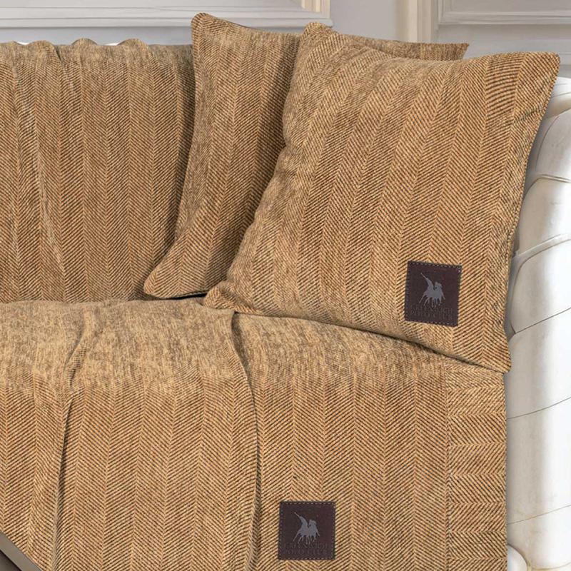 Διακοσμητικό Μαξιλάρι (42x42) Greenwich Polo Club 3949 Ochre