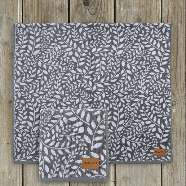 Πετσέτες Μπάνιου (Σετ 2τμχ) Nima Ivy 480gsm