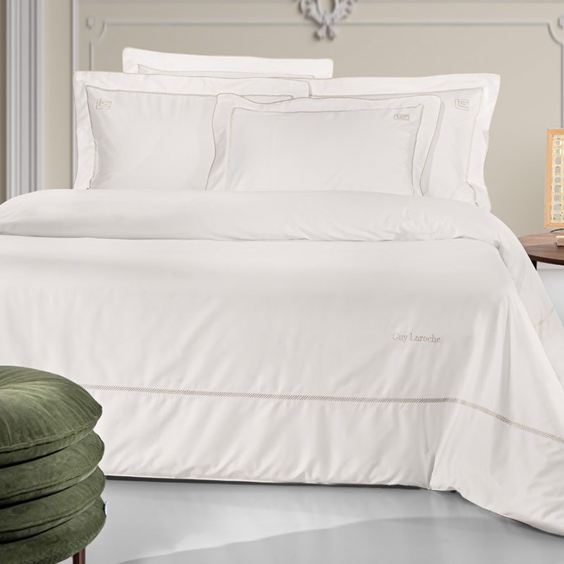 Σεντόνια King Size (Σετ) Guy Laroche Elite Ivory - Beige