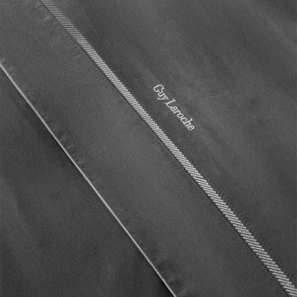 Σεντόνια King Size (Σετ) Guy Laroche Elite Anthracite - Silver