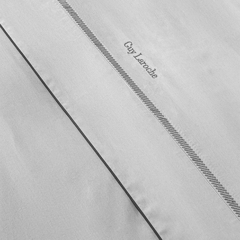 Σεντόνια King Size (Σετ) Guy Laroche Elite Silver - Anthracite Home Λευκά Είδη Κρεβατοκάμαρας Spitishop