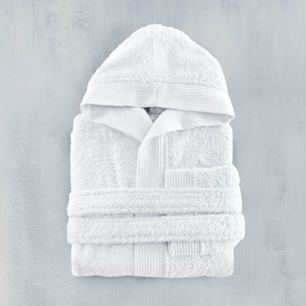 Παιδικό Μπουρνούζι Rythmos Twist White