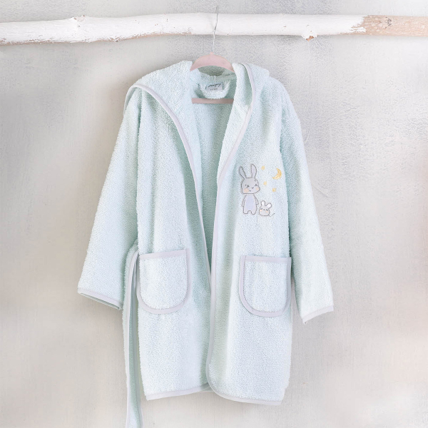 Παιδικό Μπουρνούζι Rythmos Gabby Aqua