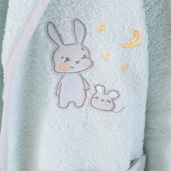 Παιδικό Μπουρνούζι Rythmos Gabby Aqua