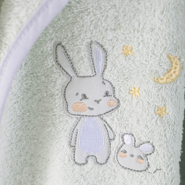 Παιδικό Μπουρνούζι Rythmos Gabby Mint