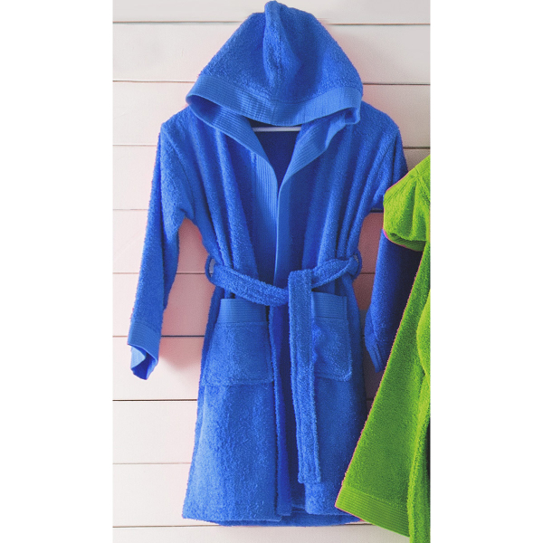 Παιδικό Μπουρνούζι Rythmos Twist Blue