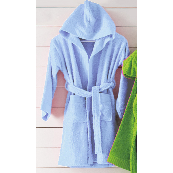 Παιδικό Μπουρνούζι Rythmos Twist Ciel