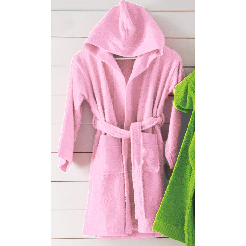 Παιδικό Μπουρνούζι Rythmos Twist Pink