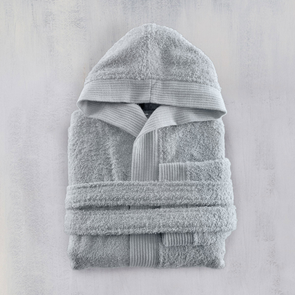 Παιδικό Μπουρνούζι Rythmos Twist Grey