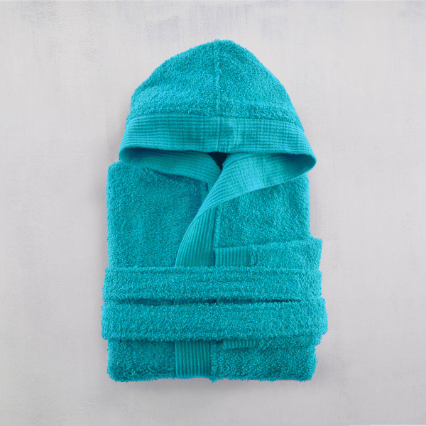 Παιδικό Μπουρνούζι Rythmos Twist Turquoise