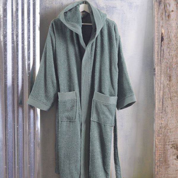 Μπουρνούζι Rythmos Amadeus Grey-Green