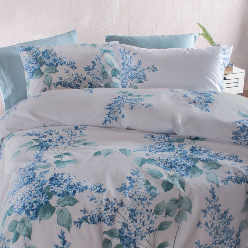 Ζεύγος Μαξιλαροθήκες (50x70) Rythmos Symbol Eve Blue