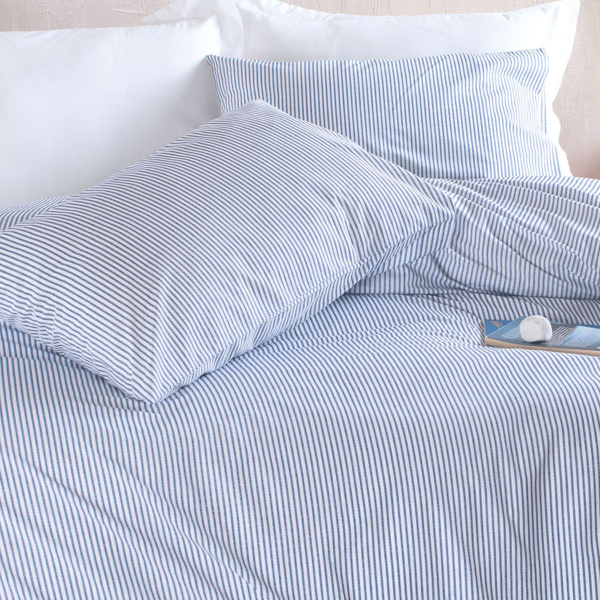 Ζεύγος Μαξιλαροθήκες (50x70) Rythmos Symbol Motiv Blue