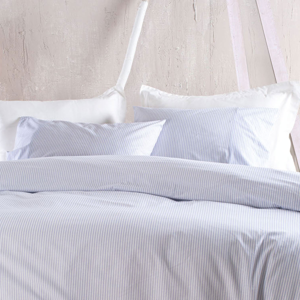 Ζεύγος Μαξιλαροθήκες (50x70) Rythmos Symbol Motiv L.Blue