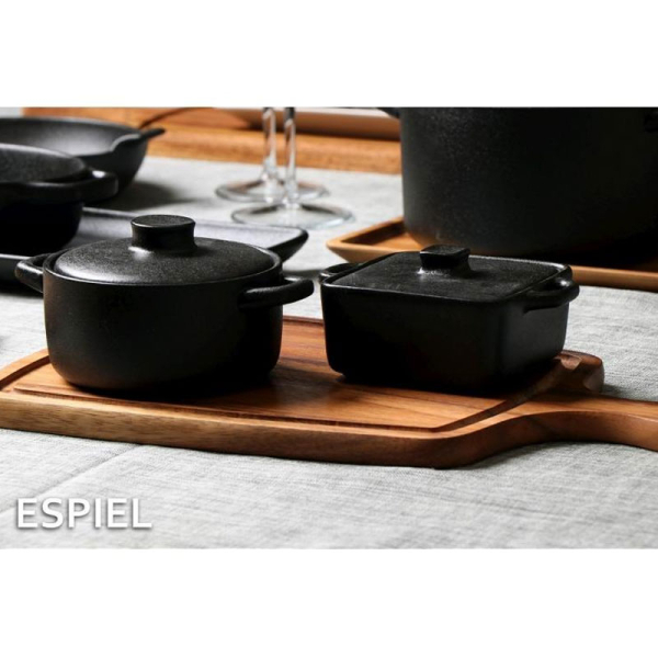 Ατομική Πυρίμαχη Γάστρα Στρογγυλή (16.3x12x6) Espiel NOL105