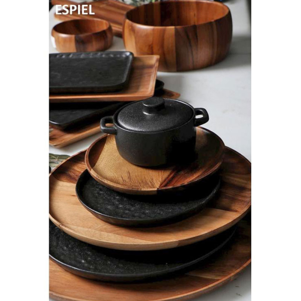 Ατομική Πυρίμαχη Γάστρα Στρογγυλή (16.3x12x6) Espiel NOL105