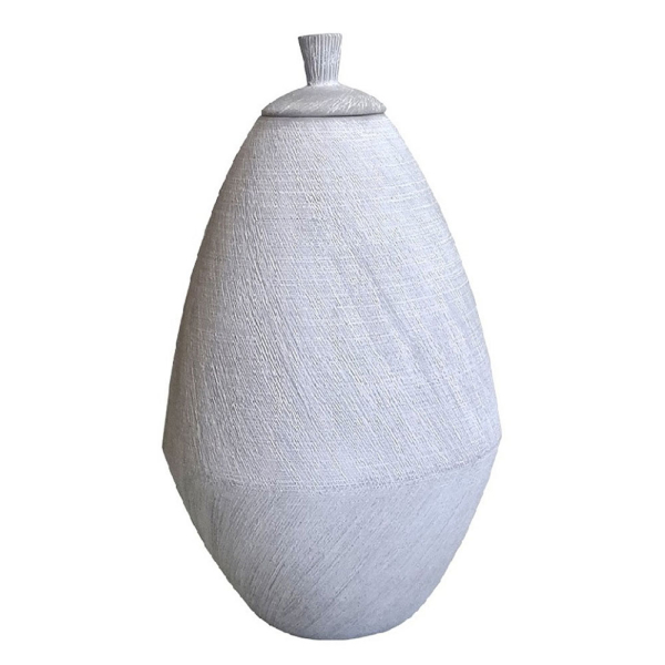 Διακοσμητικό Βάζο Με Καπάκι (Φ19.5x31) Espiel NFU407