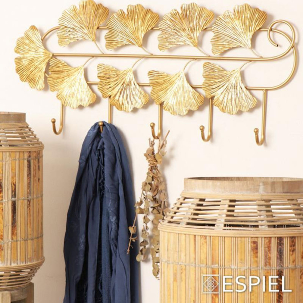 Κρεμάστρα Τοίχου 5 Θέσεων (72x5.5x31) Espiel ICY344