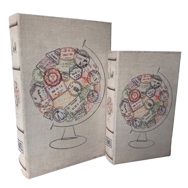 Διακοσμητικά Βιβλία/Κουτιά (Σετ 2τμχ) Espiel BIB102